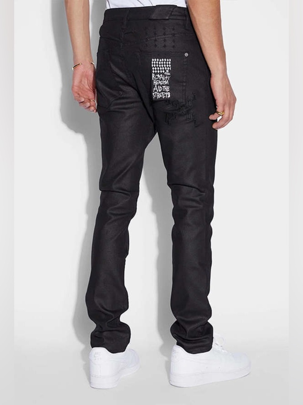 Ksubi Van Winkle Kult Wax Black Slim Jeans- Sz 33